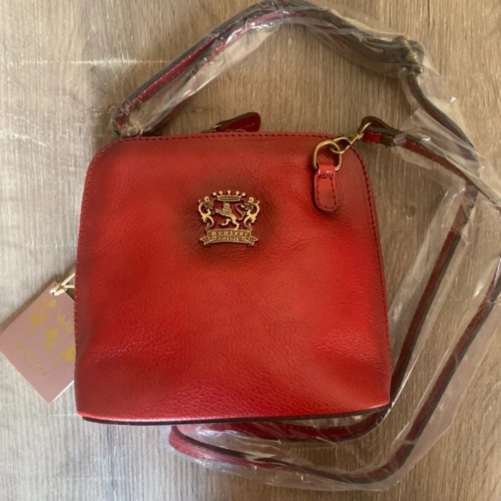Pratesi Italian Leather Mini Dome Crossbody